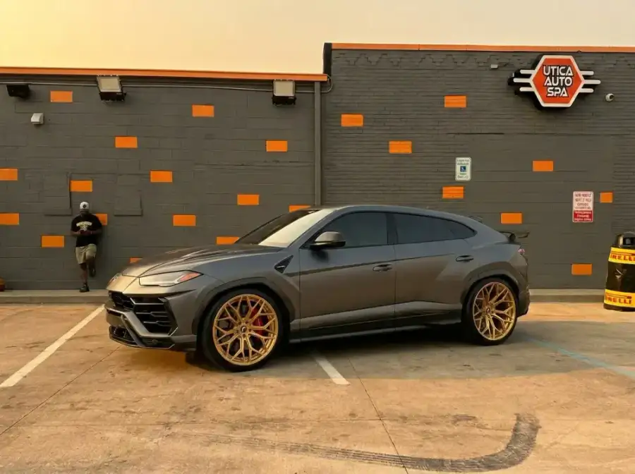 2024 Lamborghini Urus Performante after 24" Forgiato TEC 2.1 Forged Wheels
