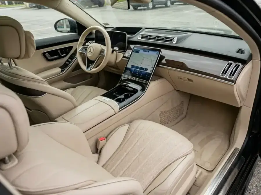 2023 Mercedes-Benz S-Class after Full Interior Deep Clean & Detail