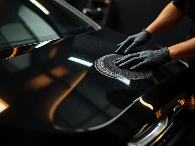 Lamborghini Urus protected with Ceramic Pro ceramic coating at Utica Auto Spa, a certified Ceramic Pro installer in Michigan.