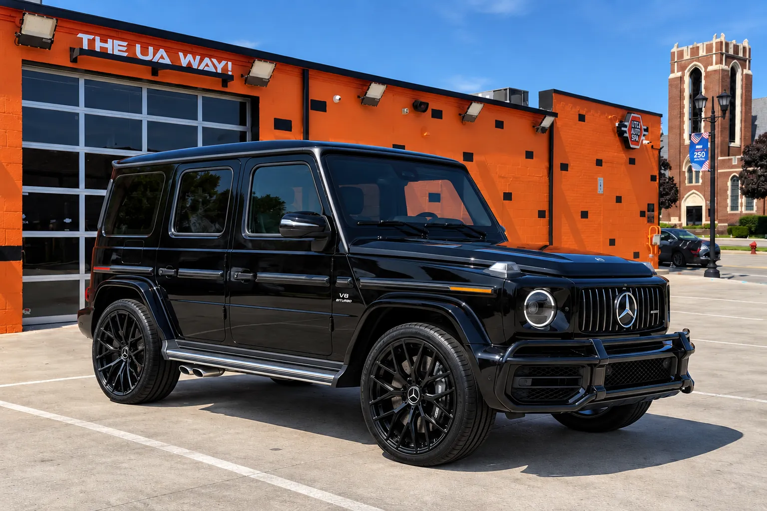 2023 Mercedes-Benz G63 AMG after 26" Forgiato Maglia Forged Wheels