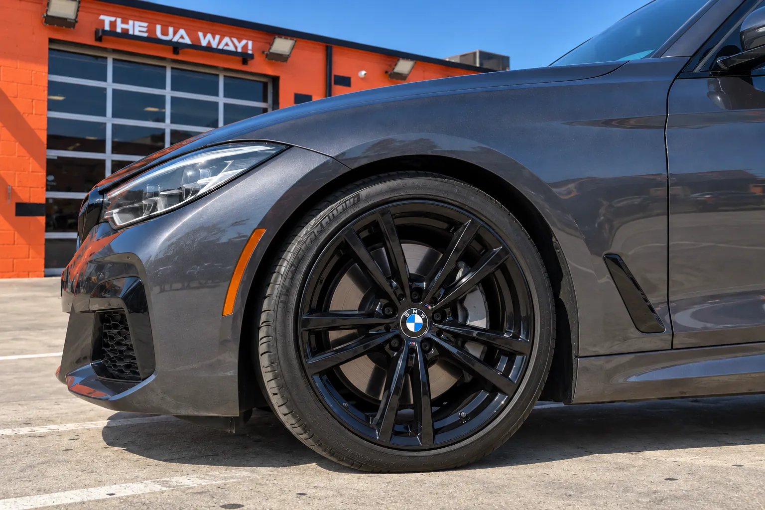 2024 BMW M5 Competition after Wheel & Rim Repair